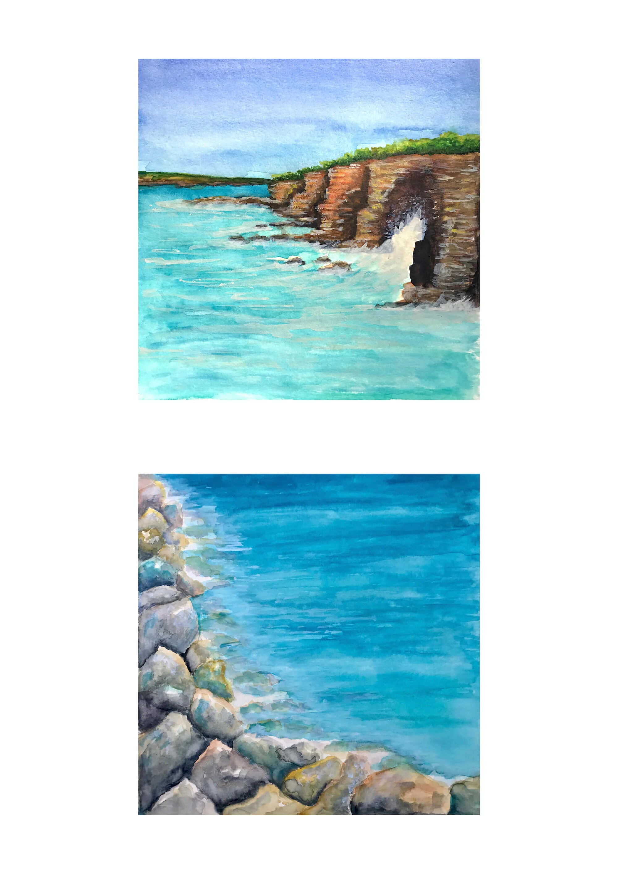 SEA AND CLIFFS