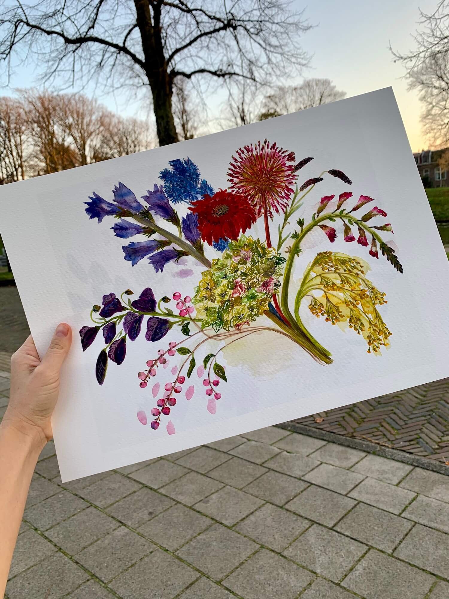 summer bouquet flowers.JPG