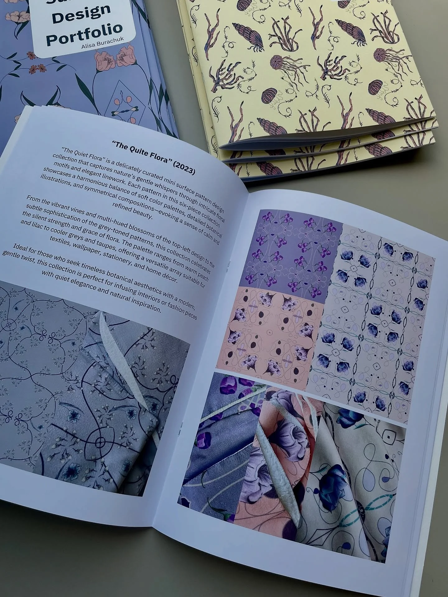 Preparing your portfolio or catalogue is one of the most challenging projects for an artist.

Making sure you present your best work while still offering variety is tricky business. I like to think that my point of view is clear from the very first p