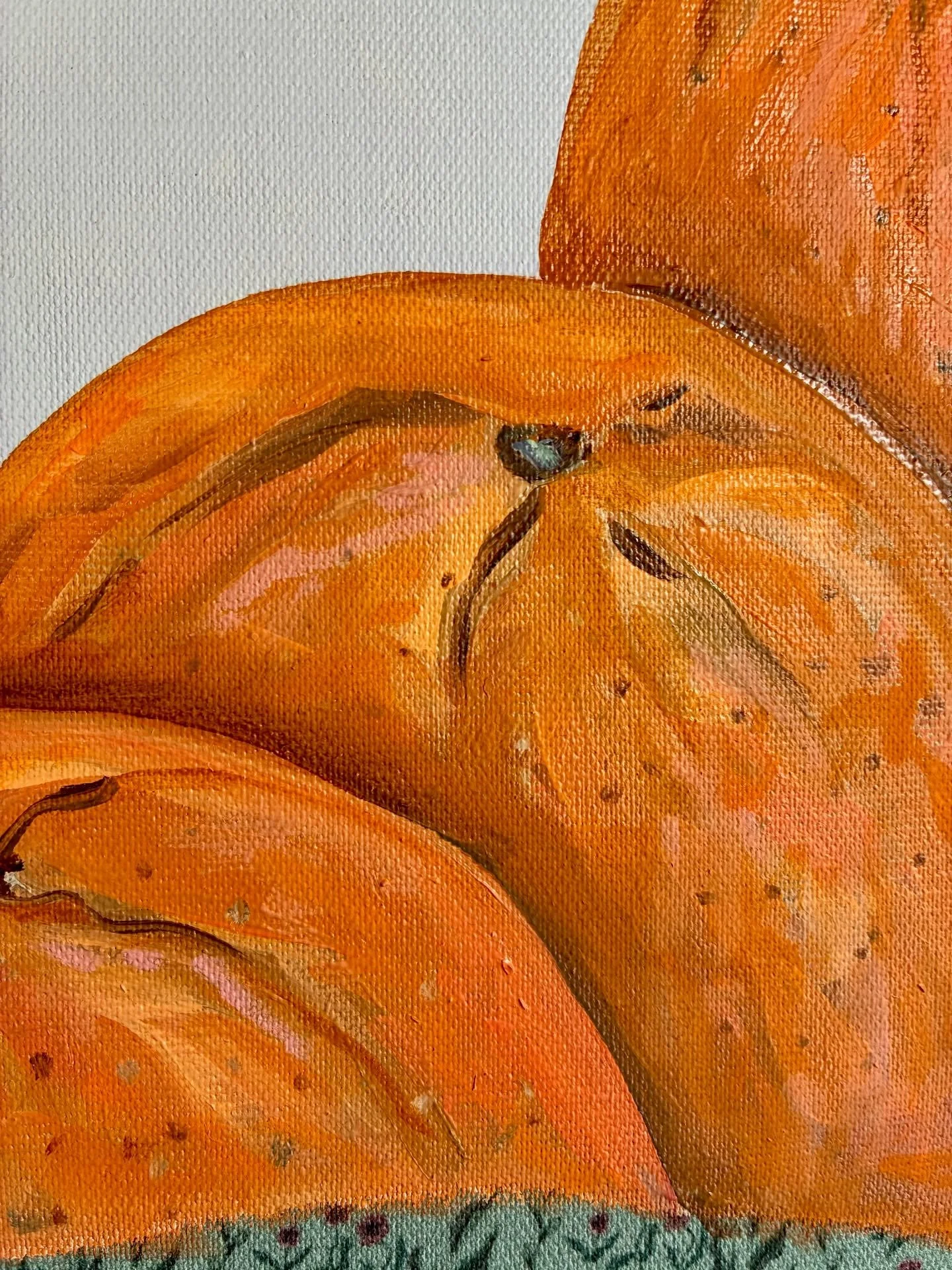 THE LOST ERA VOL.19

Vintage nostalgia in contemporary still life

Back to nature 70s glass in a Mediterranean countryside aesthetic, paired with ripe oranges. It makes a hot summer day refreshing and delicious.

This painting is an ode to summer, ea