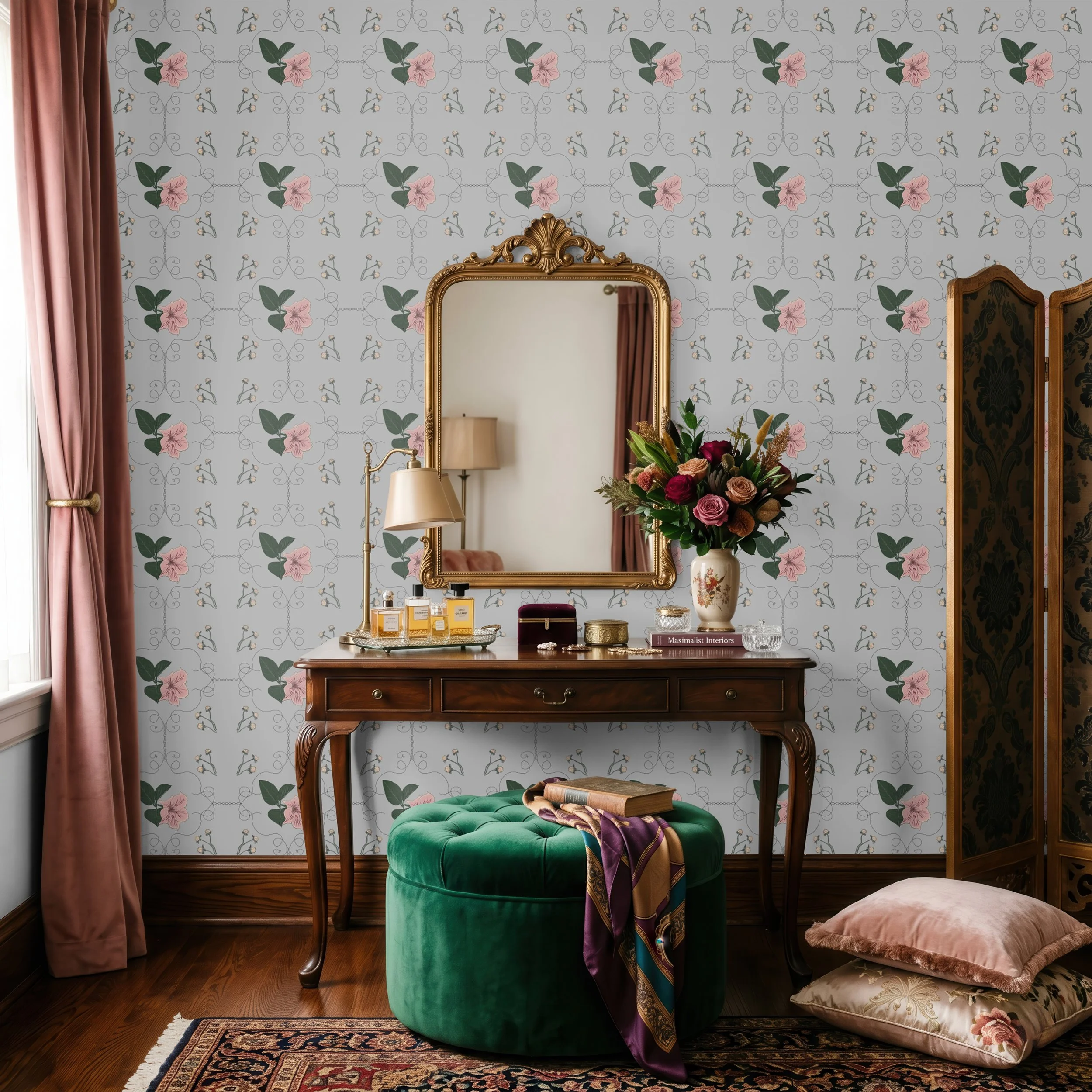 The wallpaper makes a room stand out. 

And frankly, I&rsquo;ve never appreciated it enough, because in some spaces, even bright and bold ones, it looks so natural that you don&rsquo;t notice it until the moment you realize the room was built bit by 