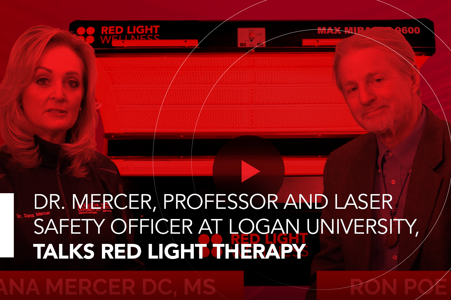 Dr. Mercer, Professor and Laser Safety Officer at Logan University, Talks Red Light Therapy.