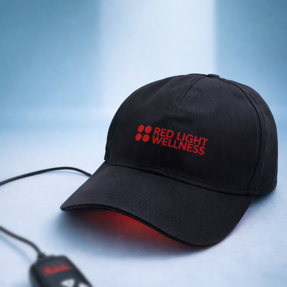 Red Light Therapy Hat Red 660nm & Near-Infrared 850nm