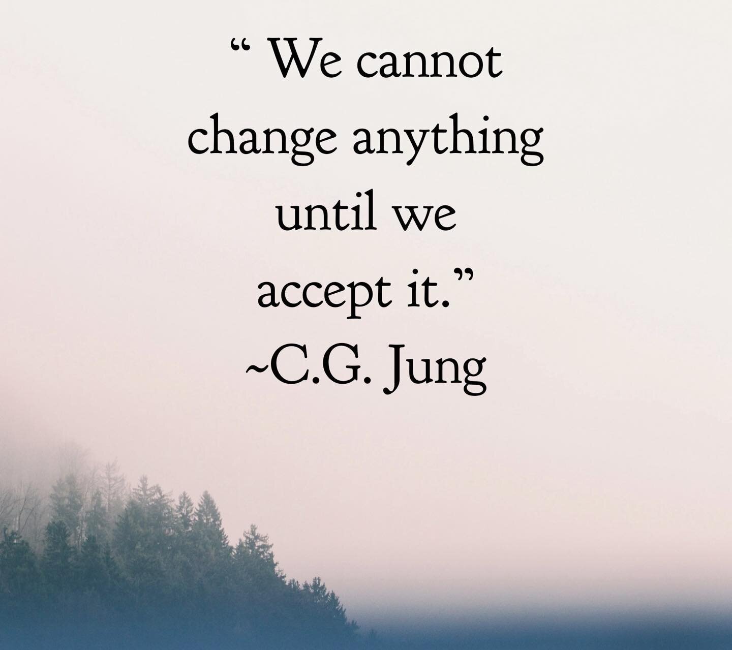 This is a truth I return to again and again. It&rsquo;s so simple, yet so difficult at times to accept what is here, what is true. 
Acceptance does not mean you have to like the situation; it simply means we stop flailing in our attempts to ignore, f