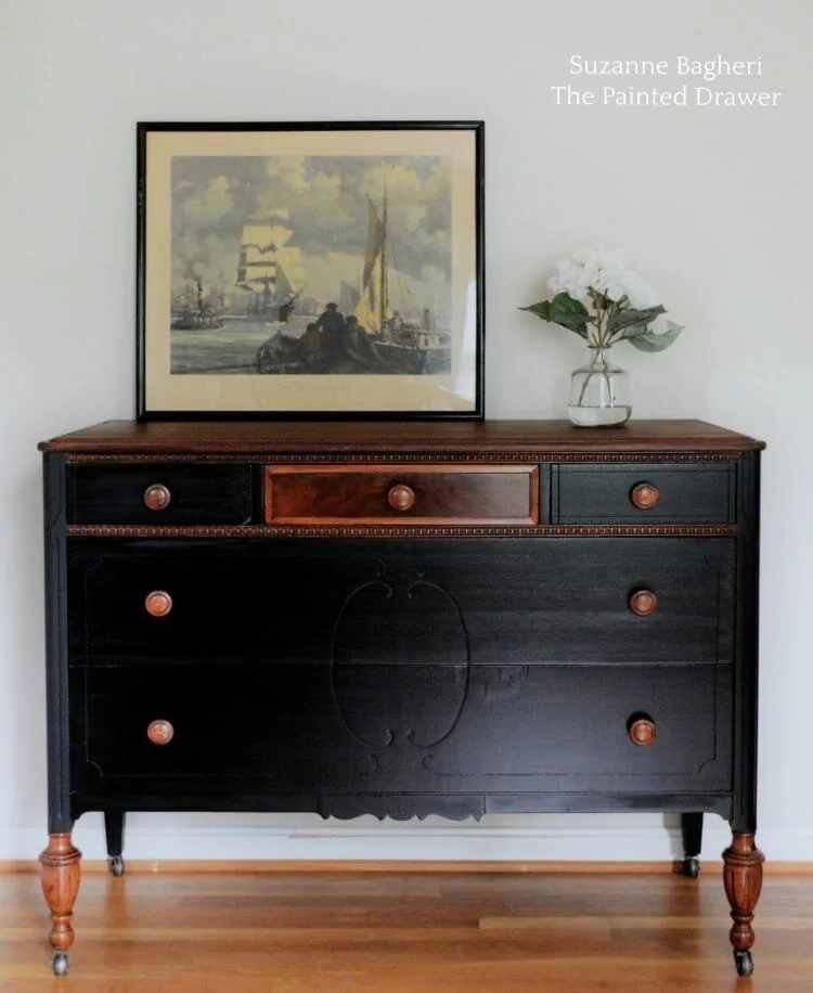 Classic Dresser in Lamp Black