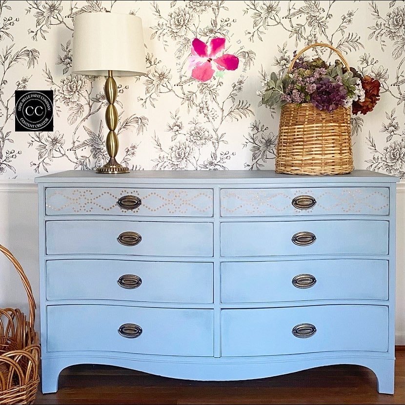 Cottage Dresser Makeover — Suzanne Bagheri @The Painted Drawer