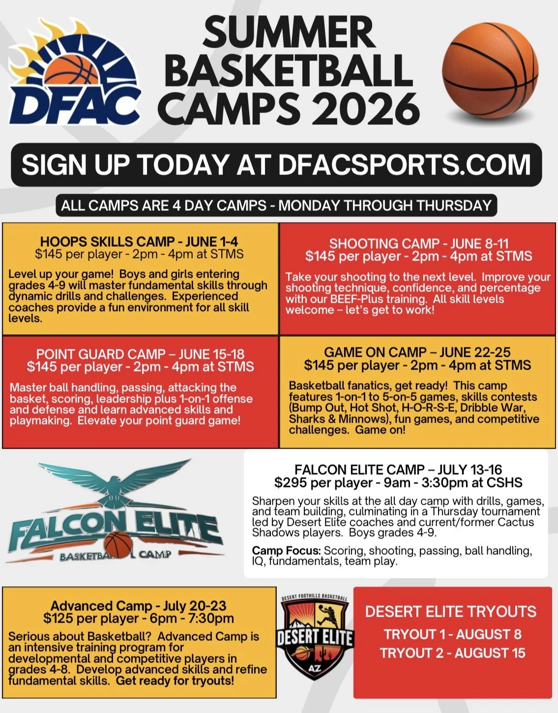 Summer Camps 2026
