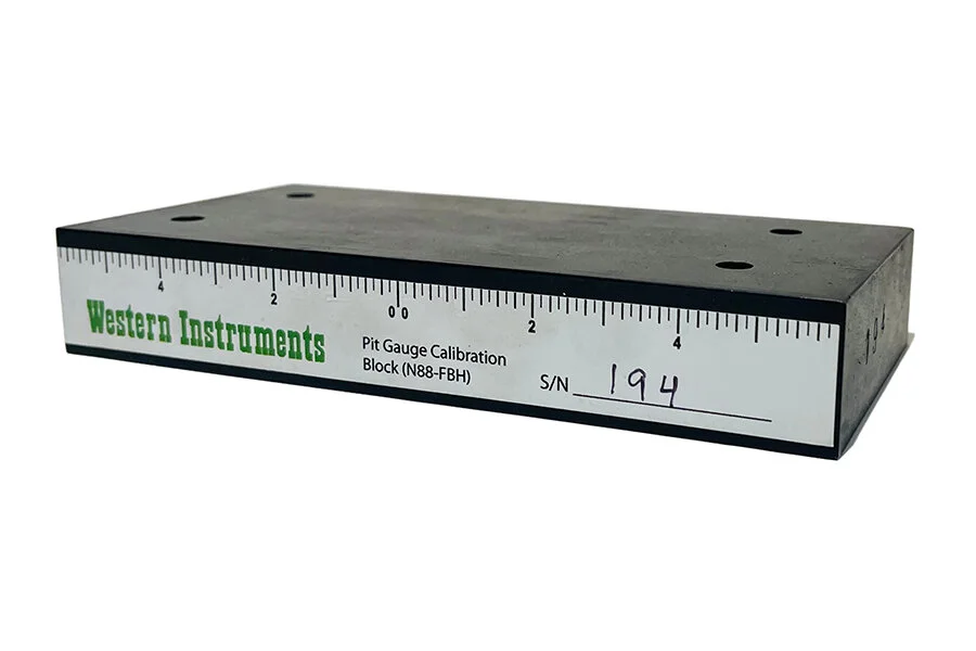 Pit Gauge Calibration Block — Gauge Masters