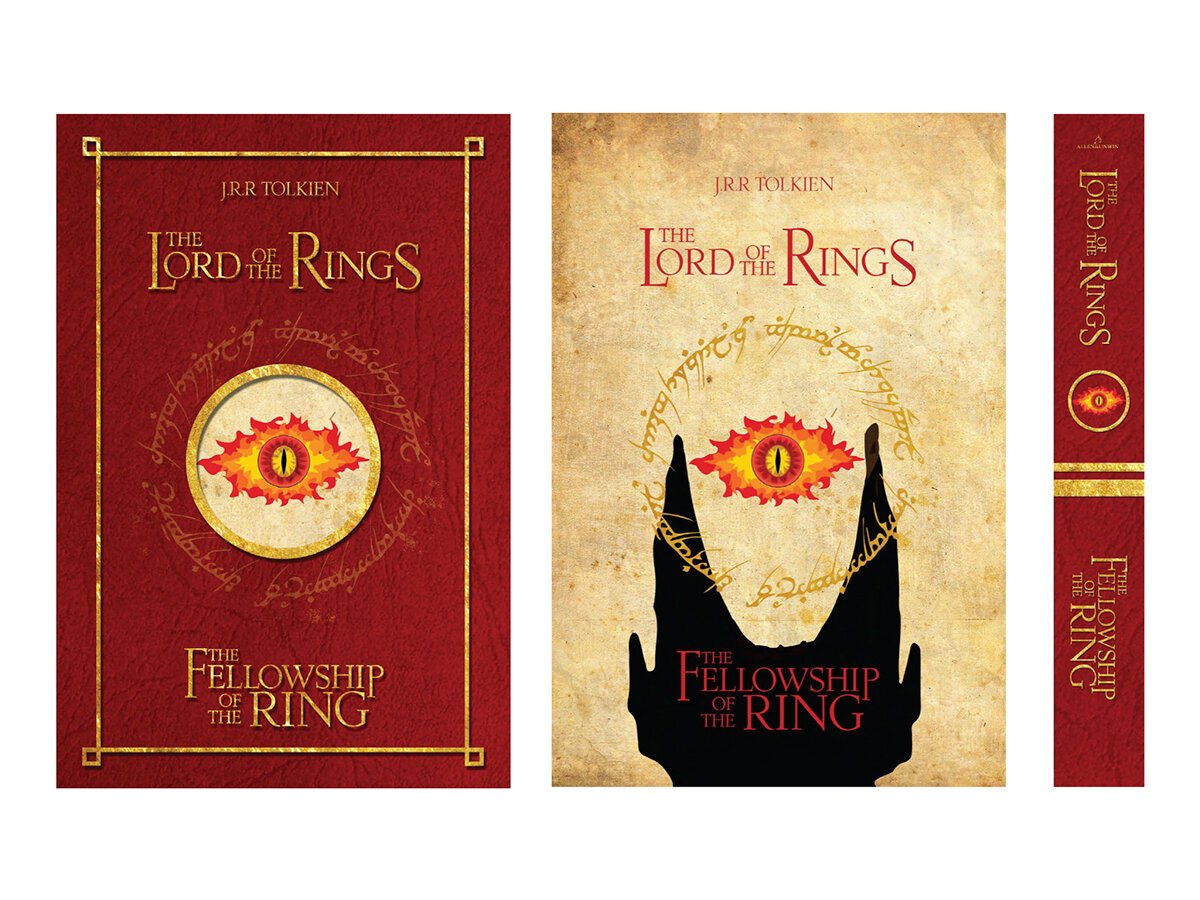 Lord of the Rings Trilogy Covers
