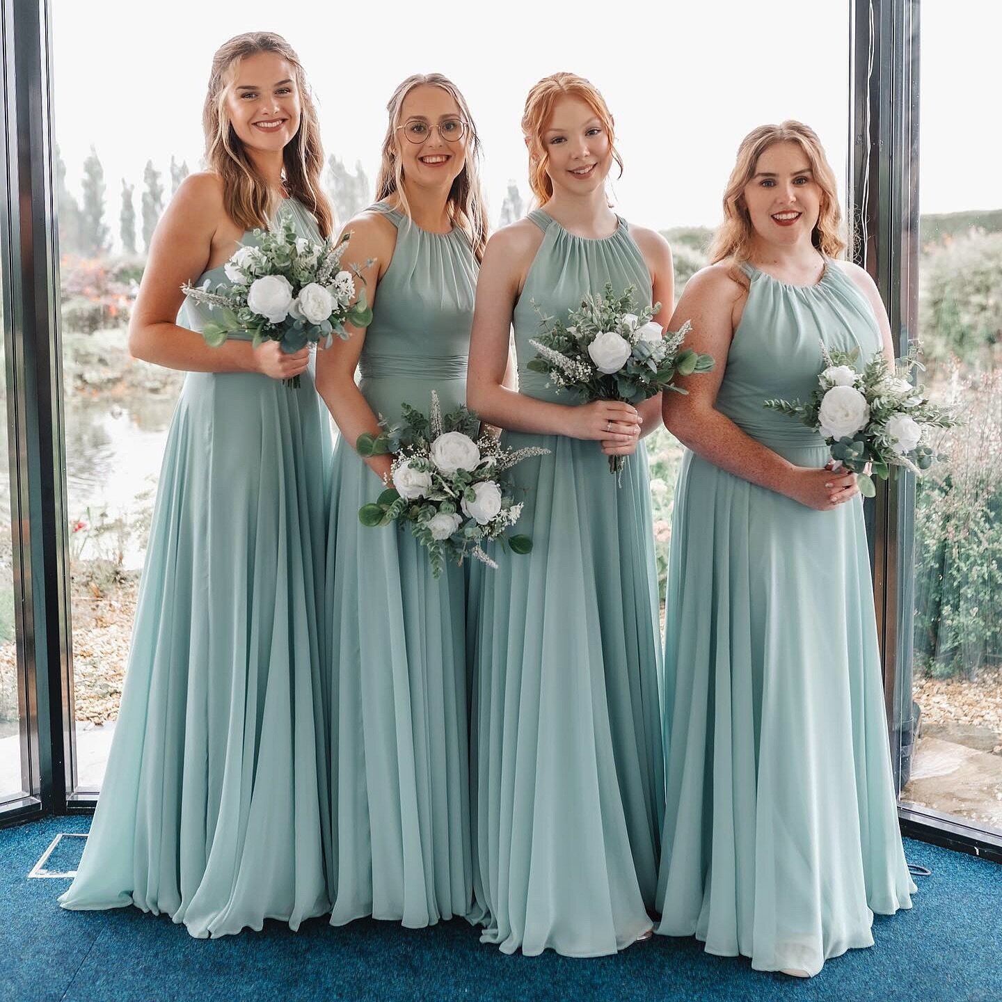The beauty of these smiles 🤩

Bridesmaids wearing:

Dress: 6760 - @dessygroup 
Colour: Willow Green
Fabric: Chiffon

Beautifully traditional with the floatiest skirt ⭐️

#bridesmaiddresses #bridesmaidsdresses #bridetobe2024 #bridesmaidsinspo #dessyb