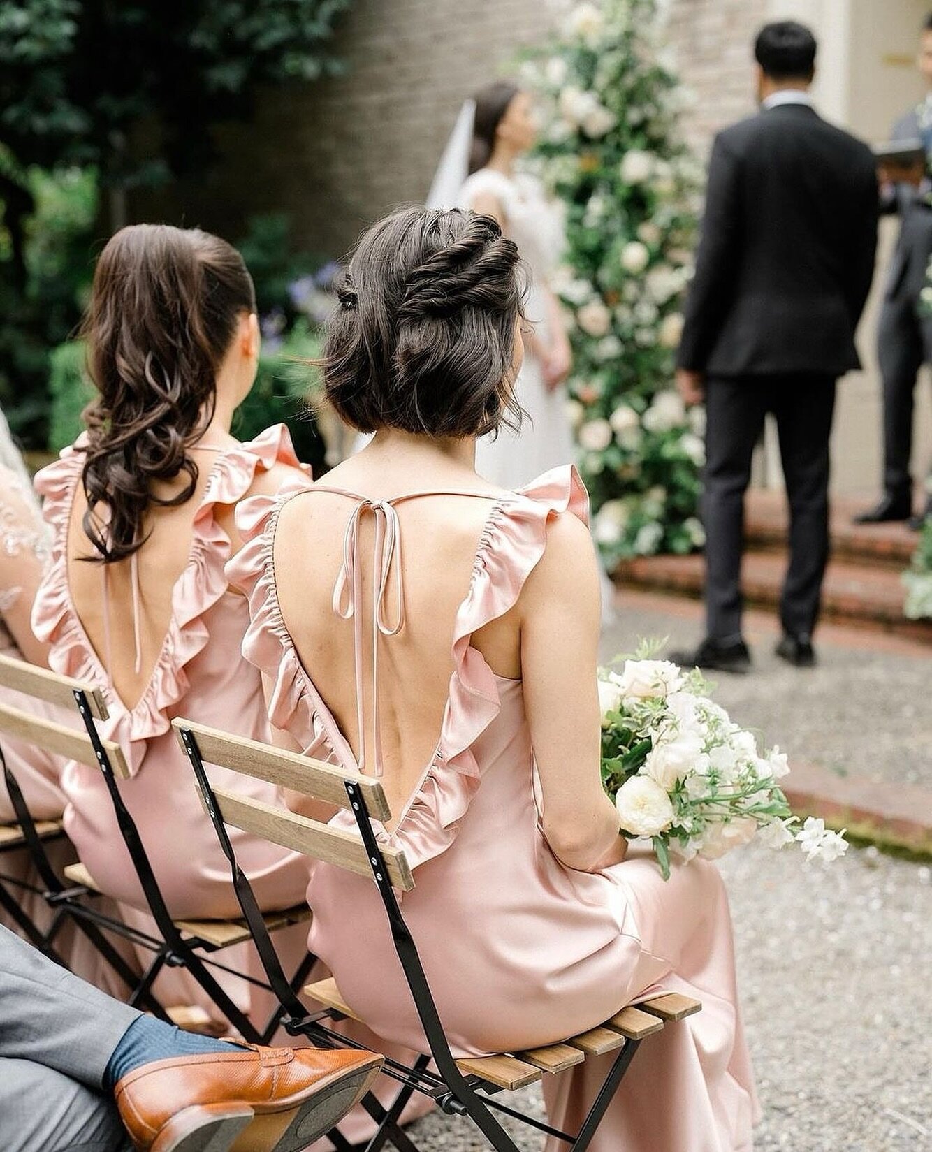 Pretty in pink &amp; ruffles 🌸 🤍 ✨Adoring this style by @dessygroup in toasted sugar.

Remaining March Appointments:

&bull; Friday 29 March | 10am &amp; 1pm
&bull; Saturday 30 March | 11am &amp; 1pm

&mdash;&mdash;&mdash;&mdash;&mdash;&mdash;&mdas