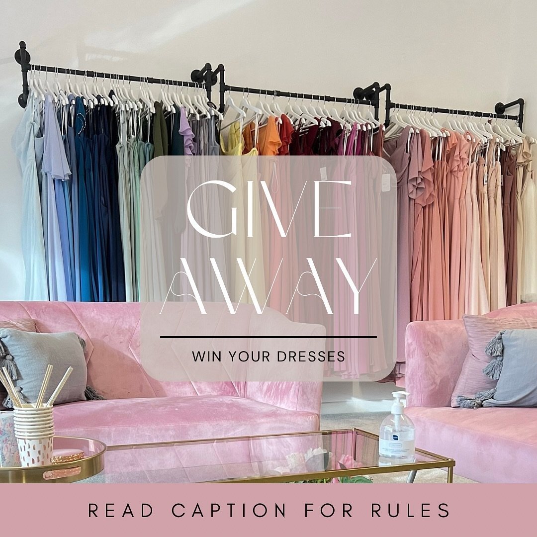 🌸💖 GIVEAWAY 💖🌸

To celebrate our 3rd anniversary, we are giving you the chance to win your very own multi way gowns for your bridesmaids! 🥂✨

To Enter: 

✨ LIKE this post
✨ FOLLOW @alwaysthebridesmaidsuk 
✨ TAG your bridesmaids 
✨ SHARE this pos