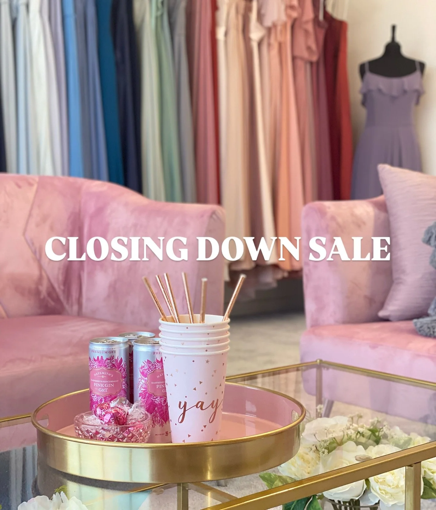 π CLOSING DOWN SALE π
Girls, what can I say. I’ve had the best 4 years working with the most amazing brides to build their dream bridesmaid looks & it’s something I’ll never forget. 
I’ve tried my best to hold out as l