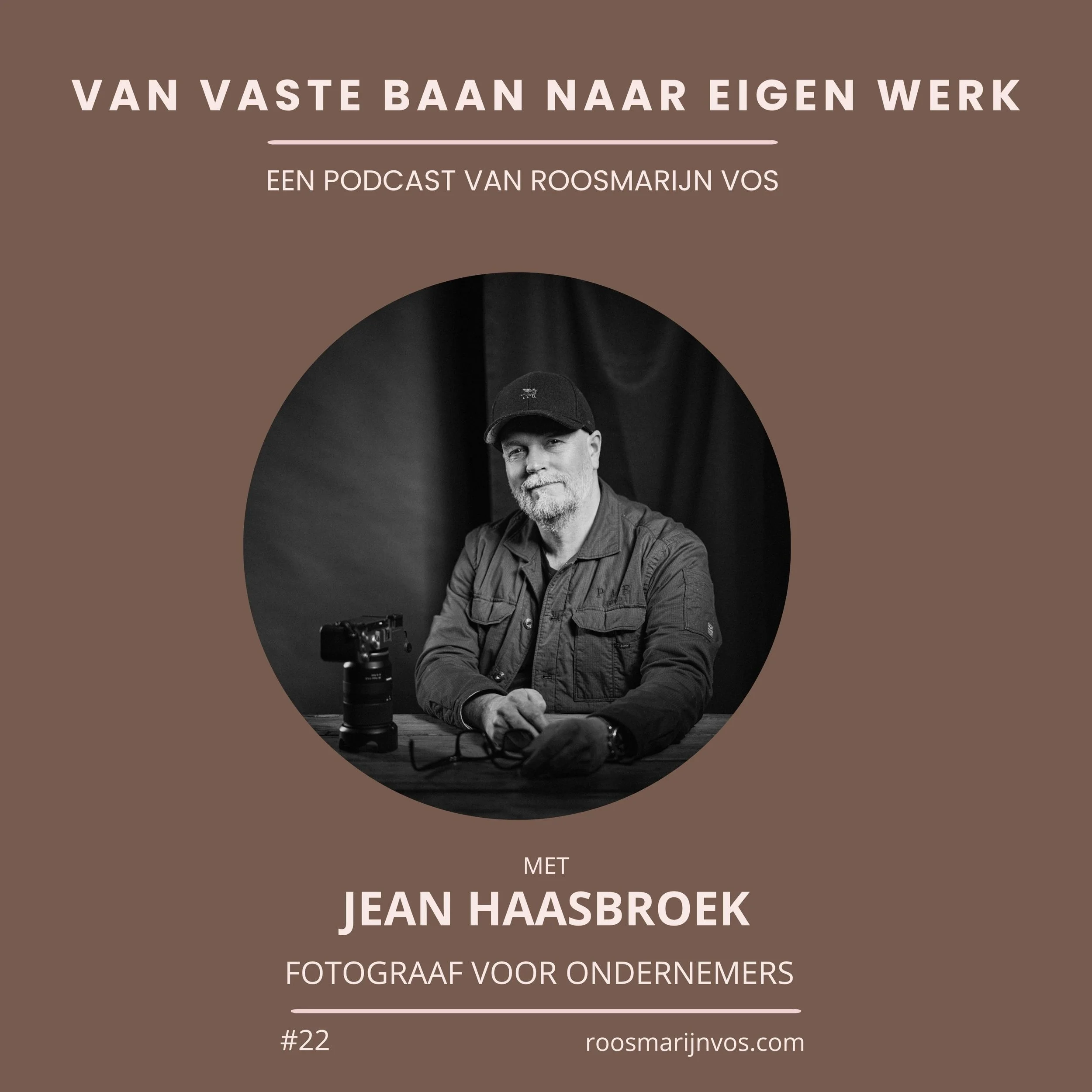 Podcast #22 van elektromonteur tot succesvol fotograaf, het ondernemerschap van Jean Haasbroek