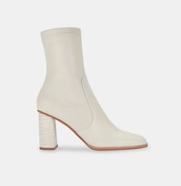 DOLCE VITA - Ivory Booties