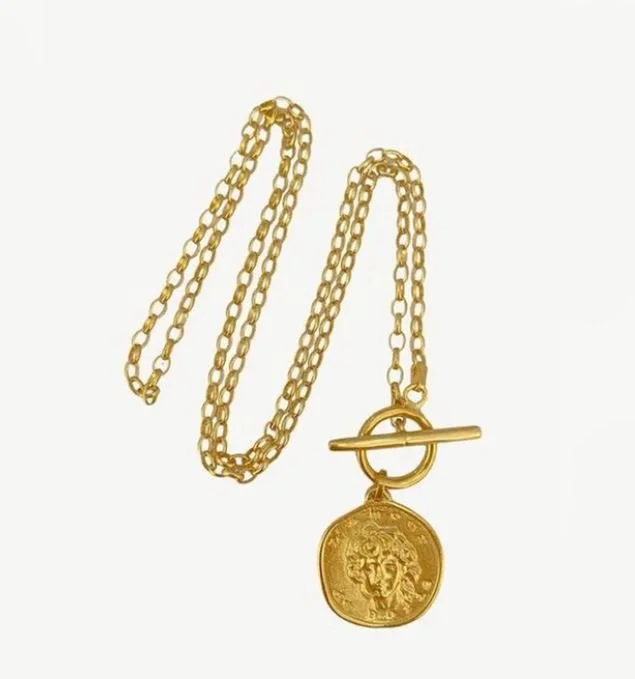 ELLIELI - Medusa Coin Necklace