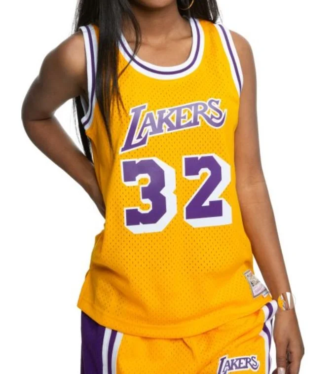 Karmaloop - Magic Johnson Lakers Jersey Light Gold