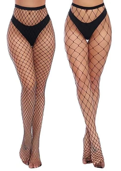 Amazon - High Waist Fishnet Tights 