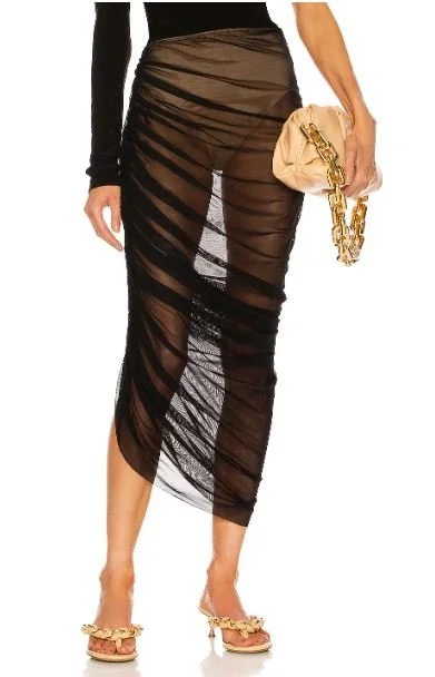 Norma Kamali - Diana Long Skirt