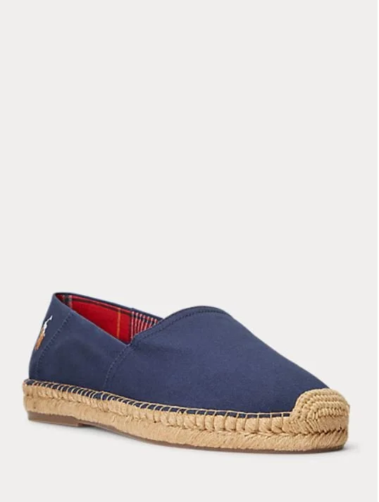 Ralph Lauren - Cevio Cotton Canvas Espadrille