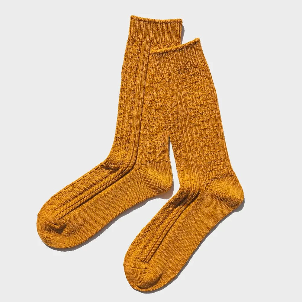 Paper Project - Wool Cable Socks $20