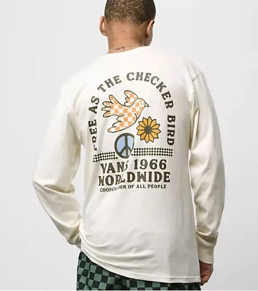Vans - Checker Bird Long Sleeve T-shirt $29.95