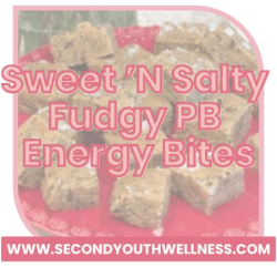 Sweet 'N Salty Fudgy PB Energy Bites: A Tasty Snack To Support Your Health