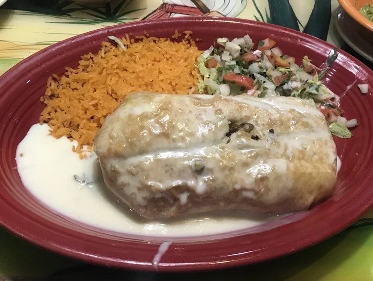 Seafood Chimichanga