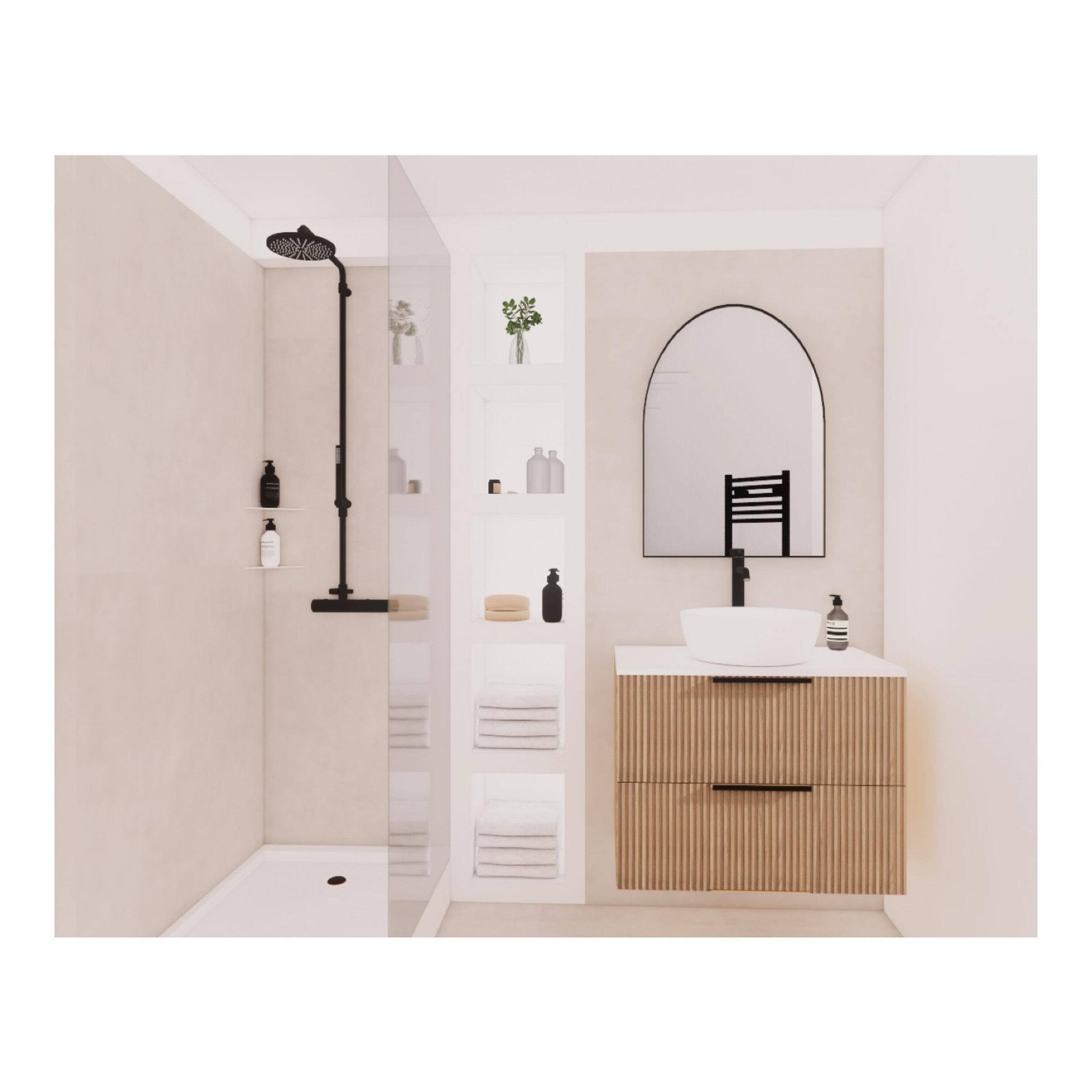La petite salle de bain du Projet Querlon, en toute simplicit&eacute; 🌿
.
Les mat&eacute;riaux et &eacute;quipements sont maintenant valid&eacute;s ! ✨
.
.
.
#26juin #architecturedinterieur #designdinterieur #interiordesign #decorationinterieure #de