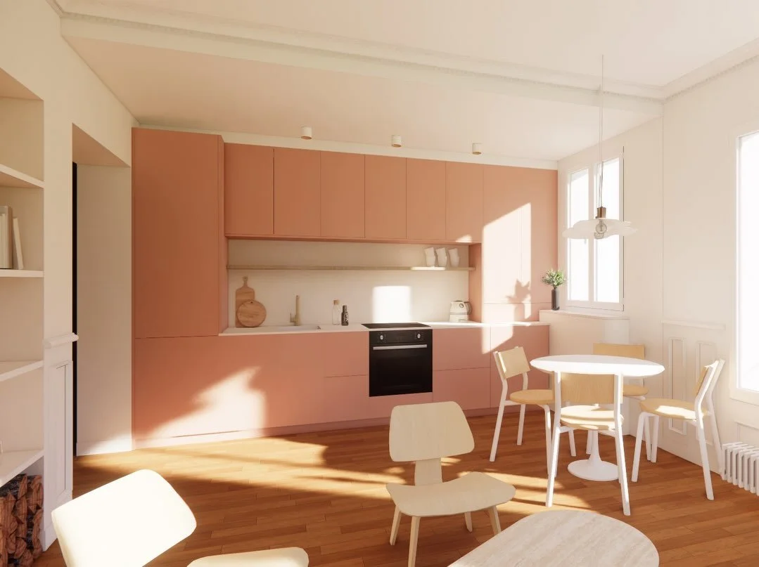 Projet Tilleuls ✨

Pour ce projet, ma cliente souhaitait repenser sa cuisine afin qu&rsquo;elle s&rsquo;int&egrave;gre de fa&ccedil;on plus harmonieuse &agrave; sa pi&egrave;ce de vie.
La circulation a &eacute;t&eacute; revue pour gagner en fluidit&e