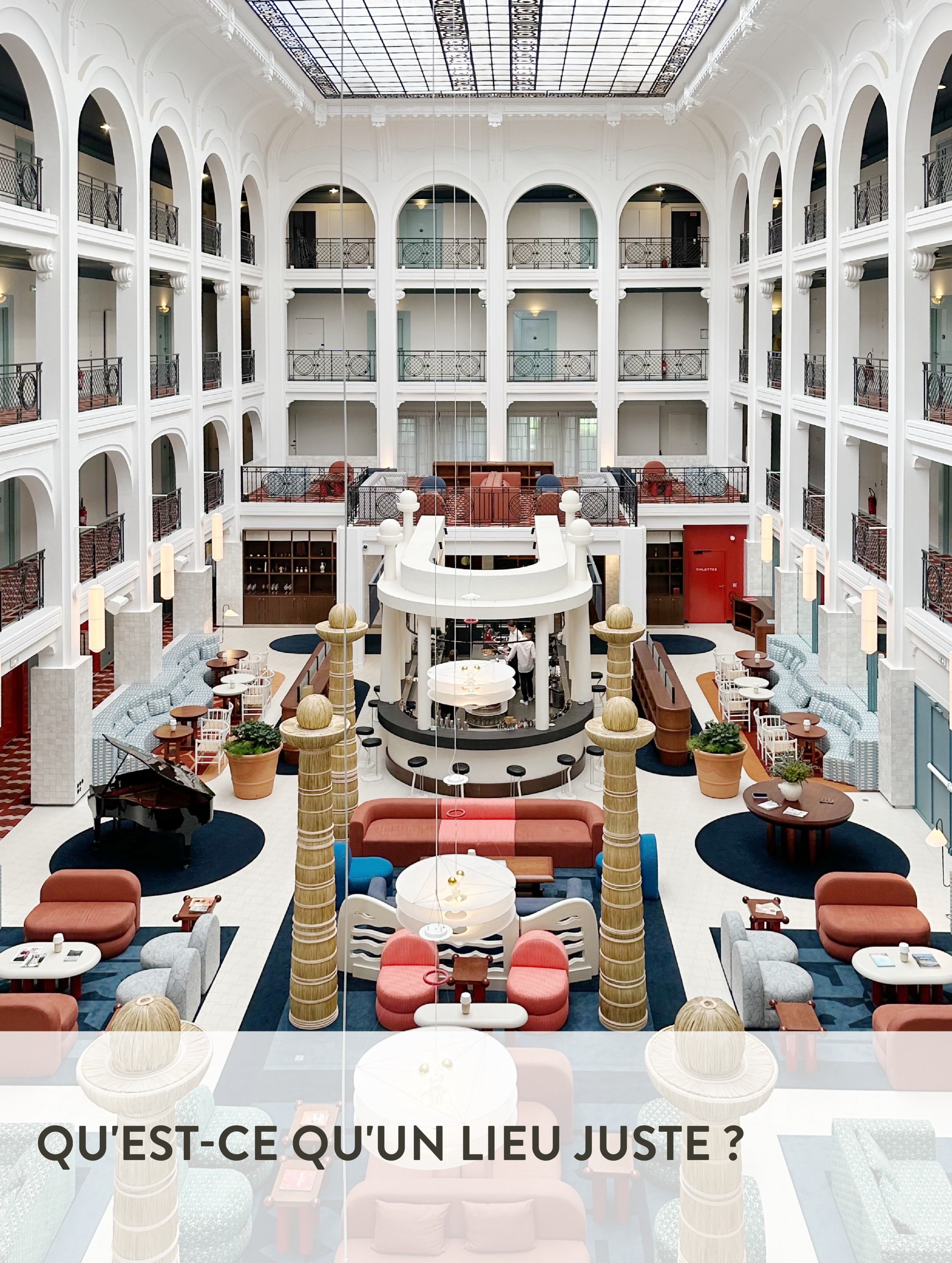 QU&rsquo;EST-CE QU&rsquo;UN LIEU JUSTE ?

On m&rsquo;a pos&eacute; la question il y a quelques semaines, et j&rsquo;ai tout de suite pens&eacute; &agrave; l&rsquo;h&ocirc;tel R&eacute;gina &agrave; Biarritz @reginaexperimentalbiarritz, r&eacute;nov&e