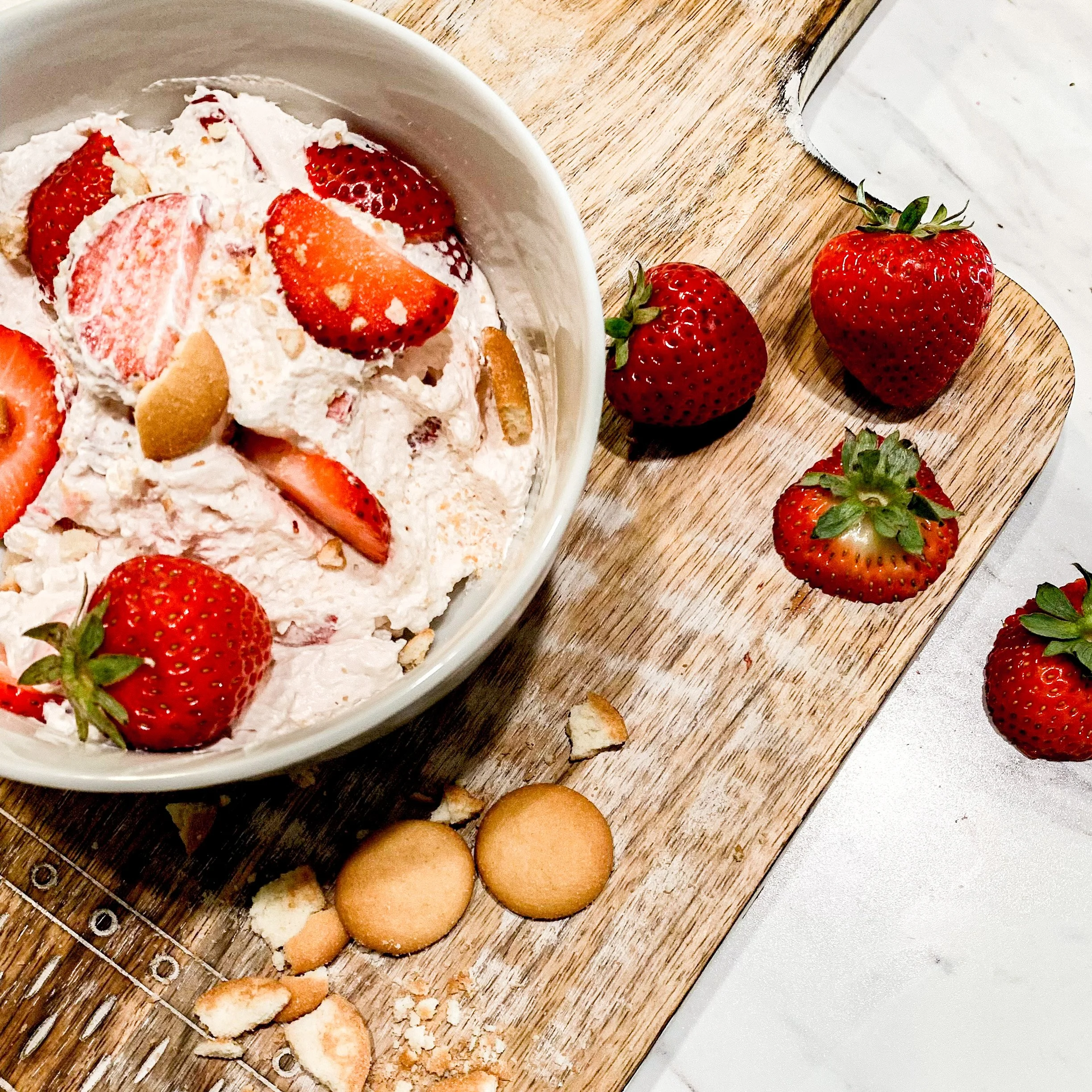 Strawberry Yogurt Salad