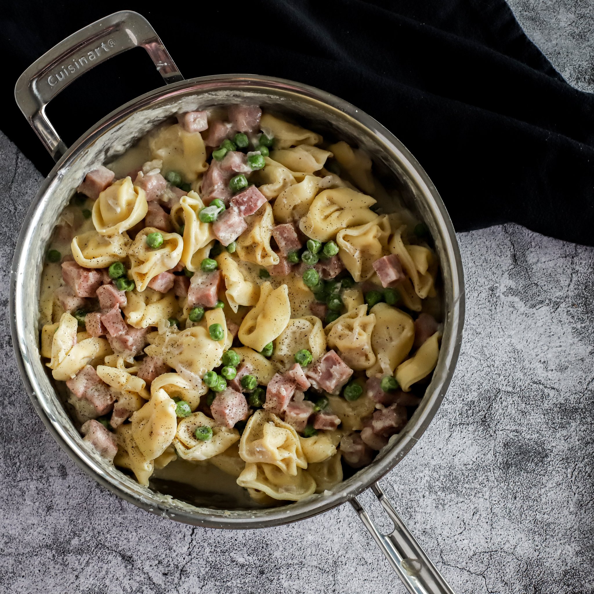 Ham and White Cheddar Tortellini