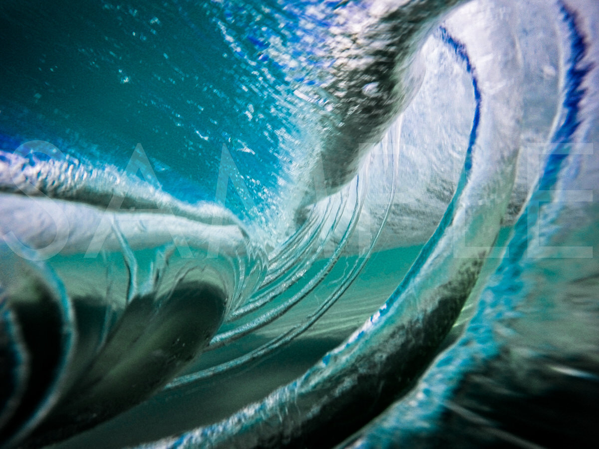 RIBCAGE There have been many images taken of wave vortices but this is the only one I’ve ever seen from this side or parallel angle. It still blows my mind and will always be one of my favorite images from my time in the ocean