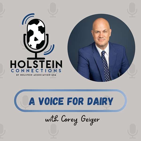 Holstein Connections Distinguished Leadership Award recipient Corey Geiger
