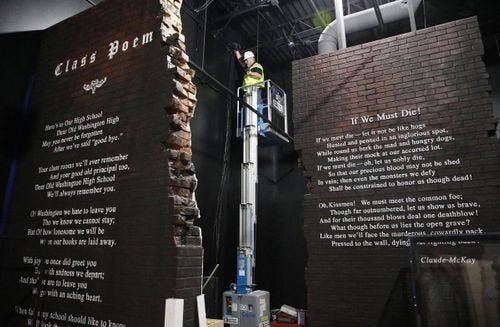 Completed Exhibit Now Awaits to be Filled with Stories