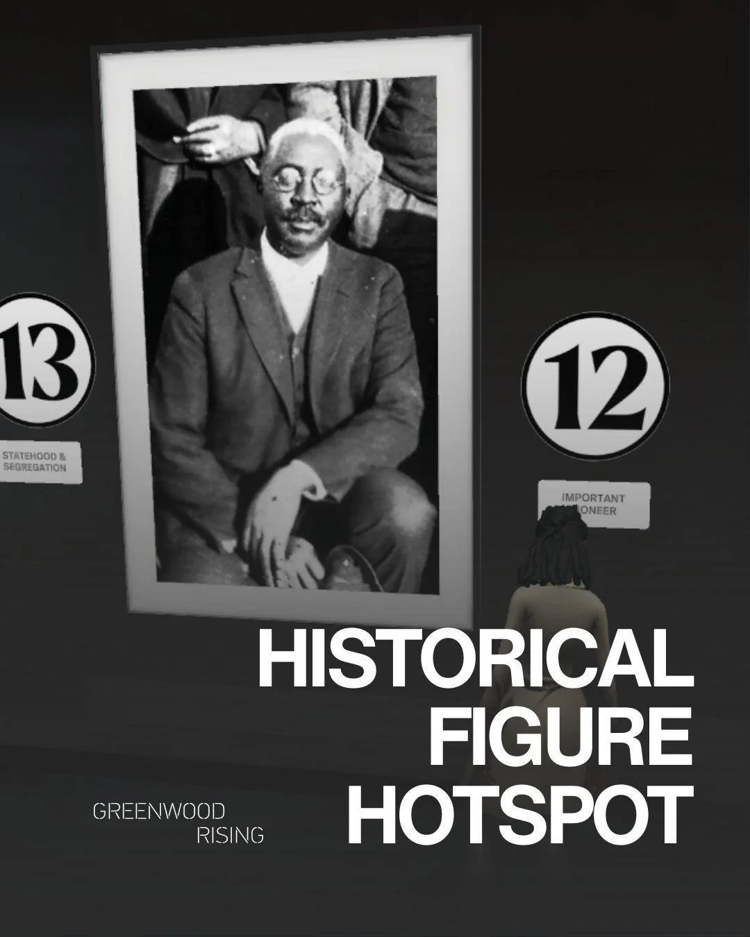 O.W. Gurley was a visionary entrepreneur who founded the Greenwood District, creating what became known as Black Wall Street. His legacy of resilience and community-building continues to inspire today. You can see O.W. Gurley and other historical fig