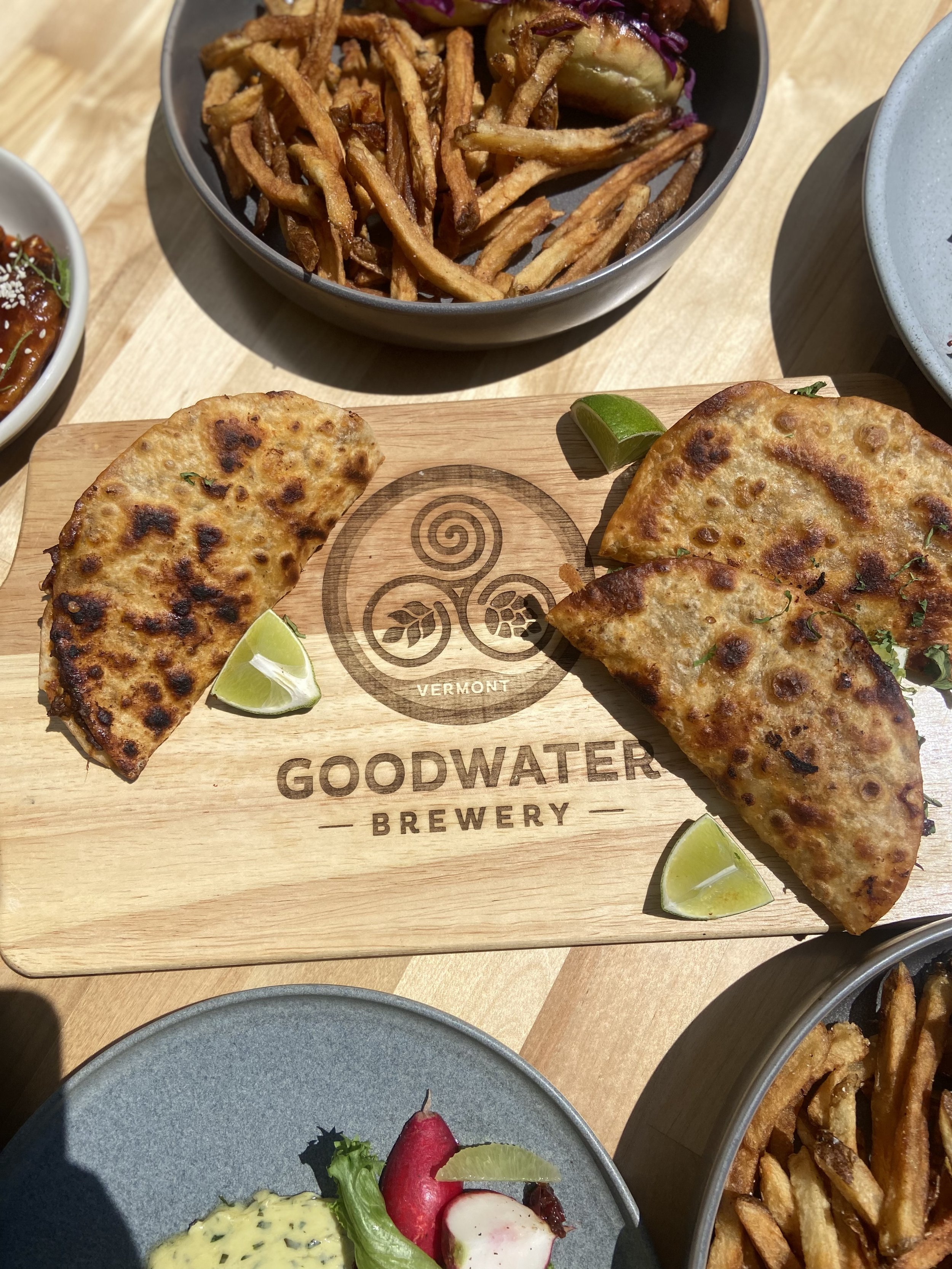 Restaurant & Menu — Goodwater Brewery