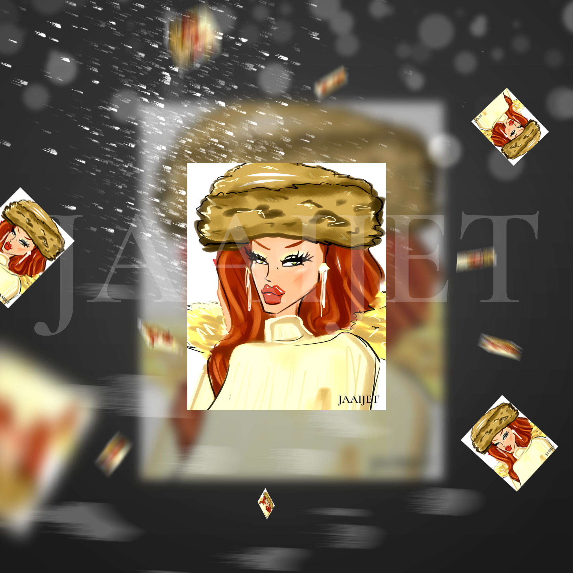 Lady 002 SE StickerBlast1.png