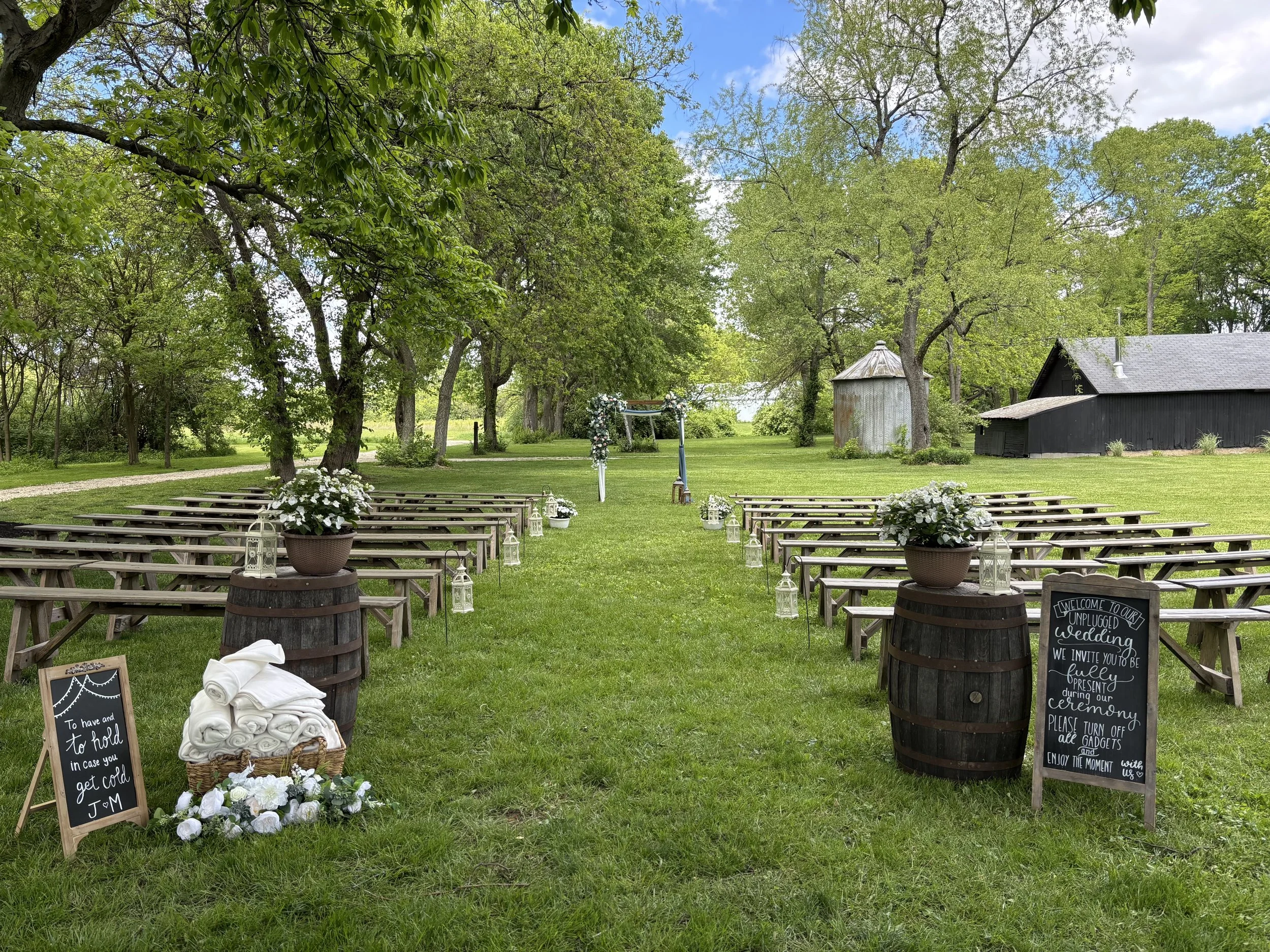 The Ohio Barn Ceremony Site