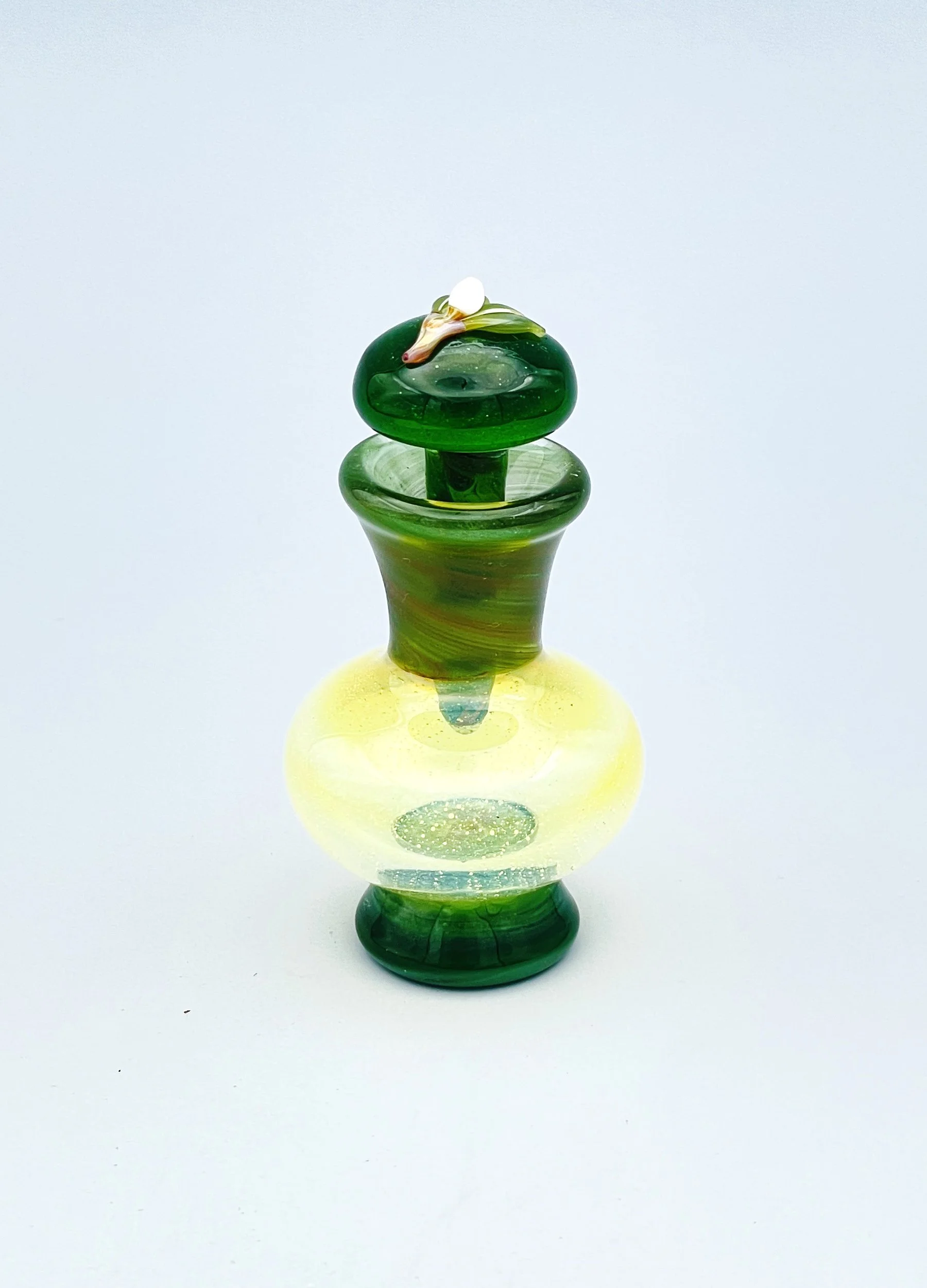Yellow Bottle with Green