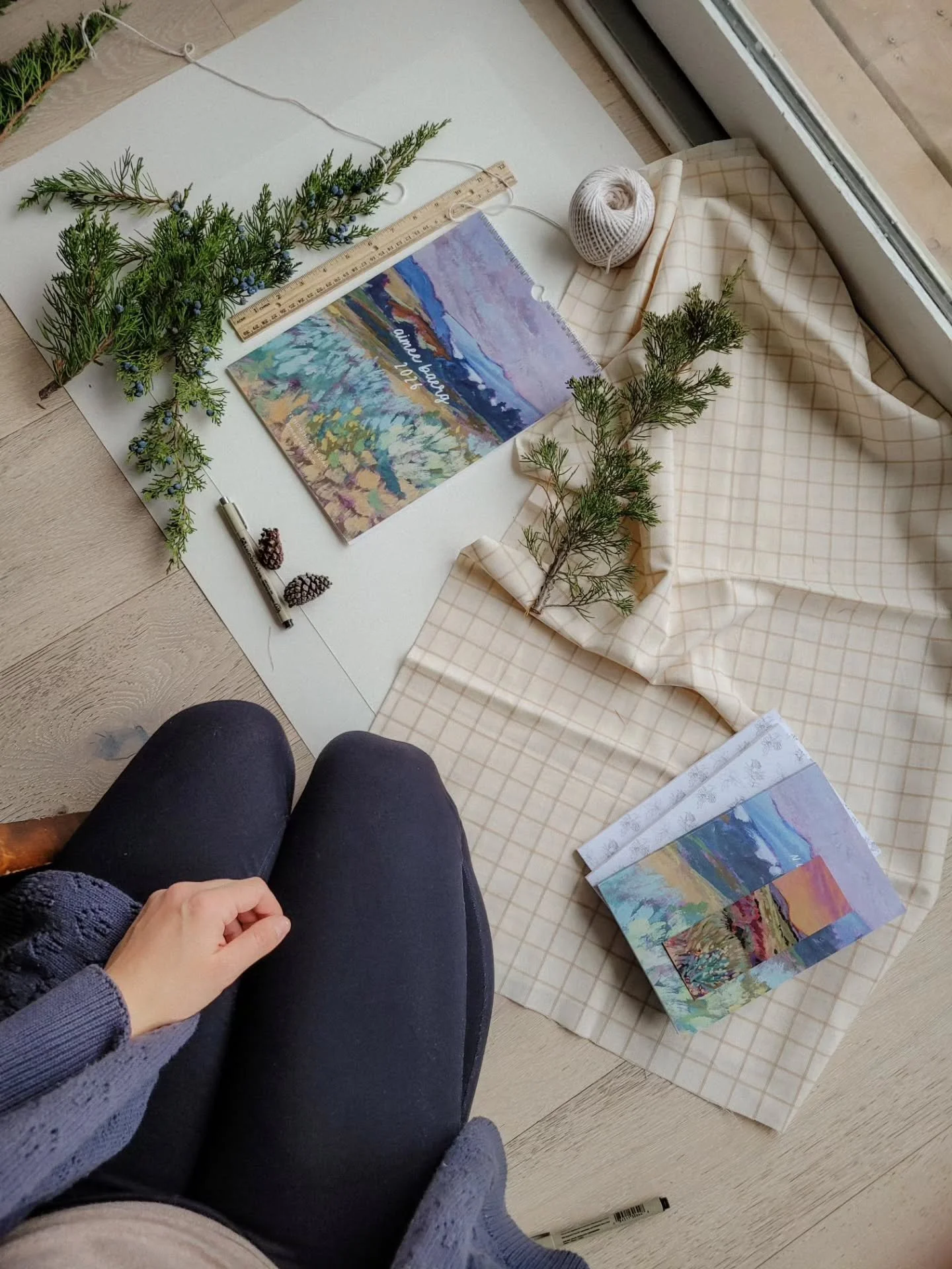 life lately 🍂🤎🍁

1. 2026 calendars, notebooks, and bookmarks coming soon!
2. my favorite little fridge art 🫶
3. sweater weather is the best weather
4. currently learning to sew and making an advent calendar🧵 
5. I love this painting, but especia