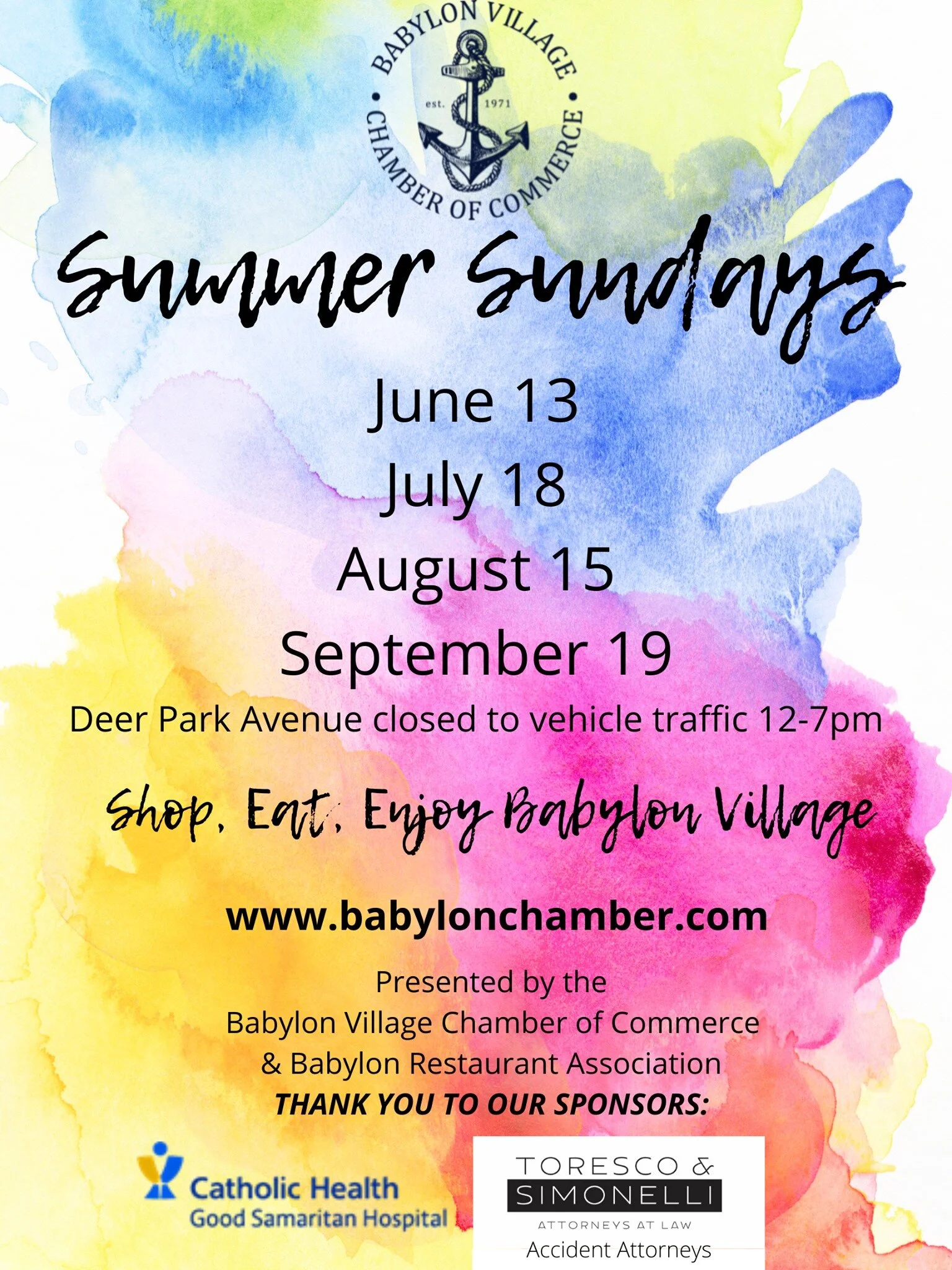   -Photo Credit:    Babylon Village Chamber of Commerce   