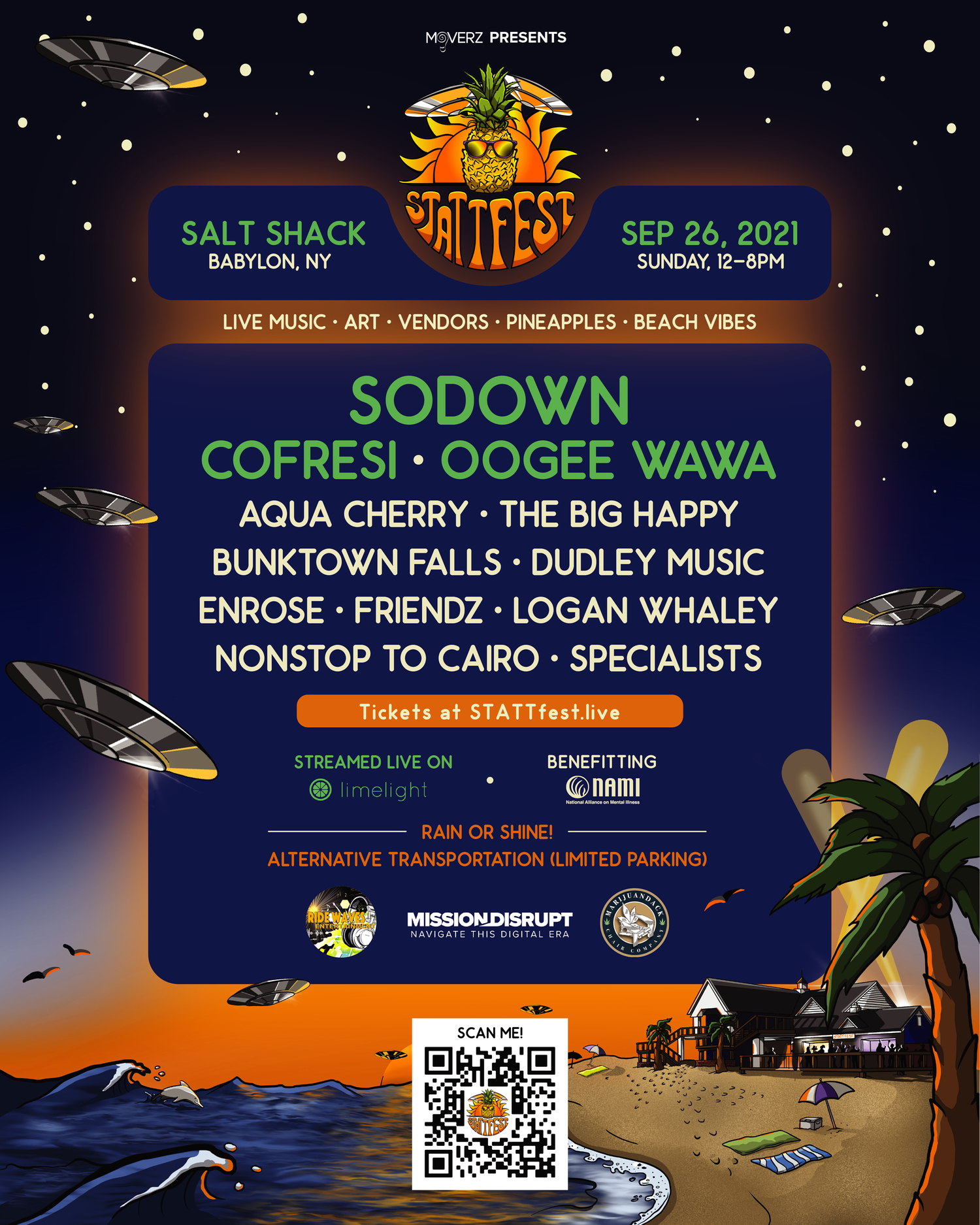 STATTfest at the Salt Shack 9/26 🍍🤘 — The Long Island Wave