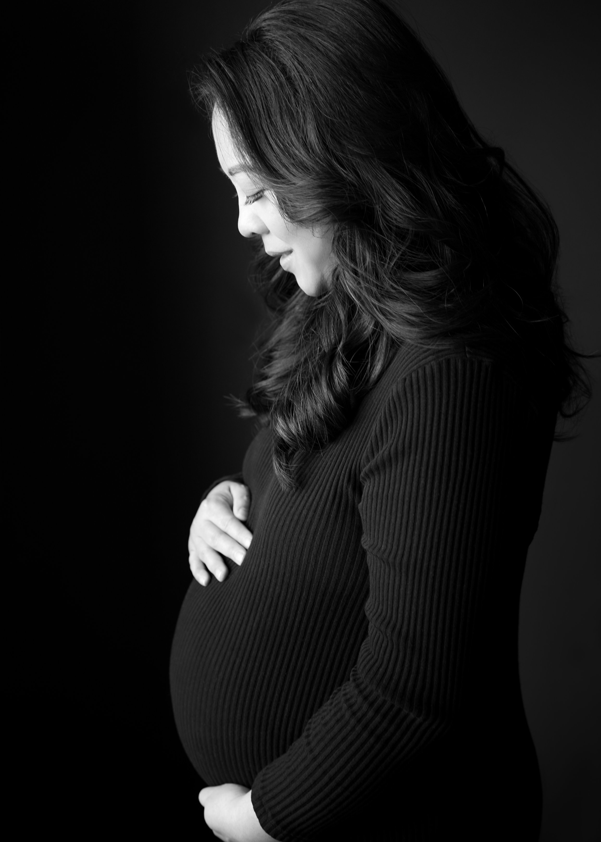 Silhouette Maternity Photography