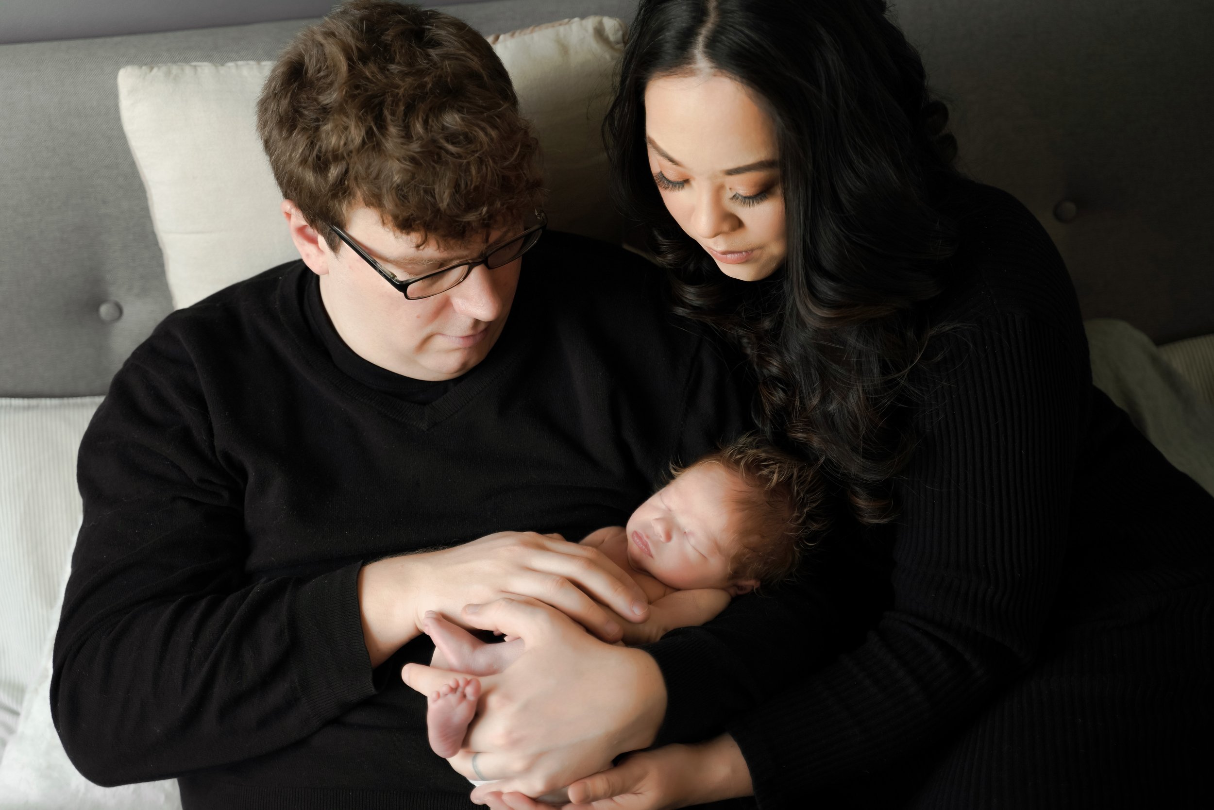 Candid Newborn and Family Photography