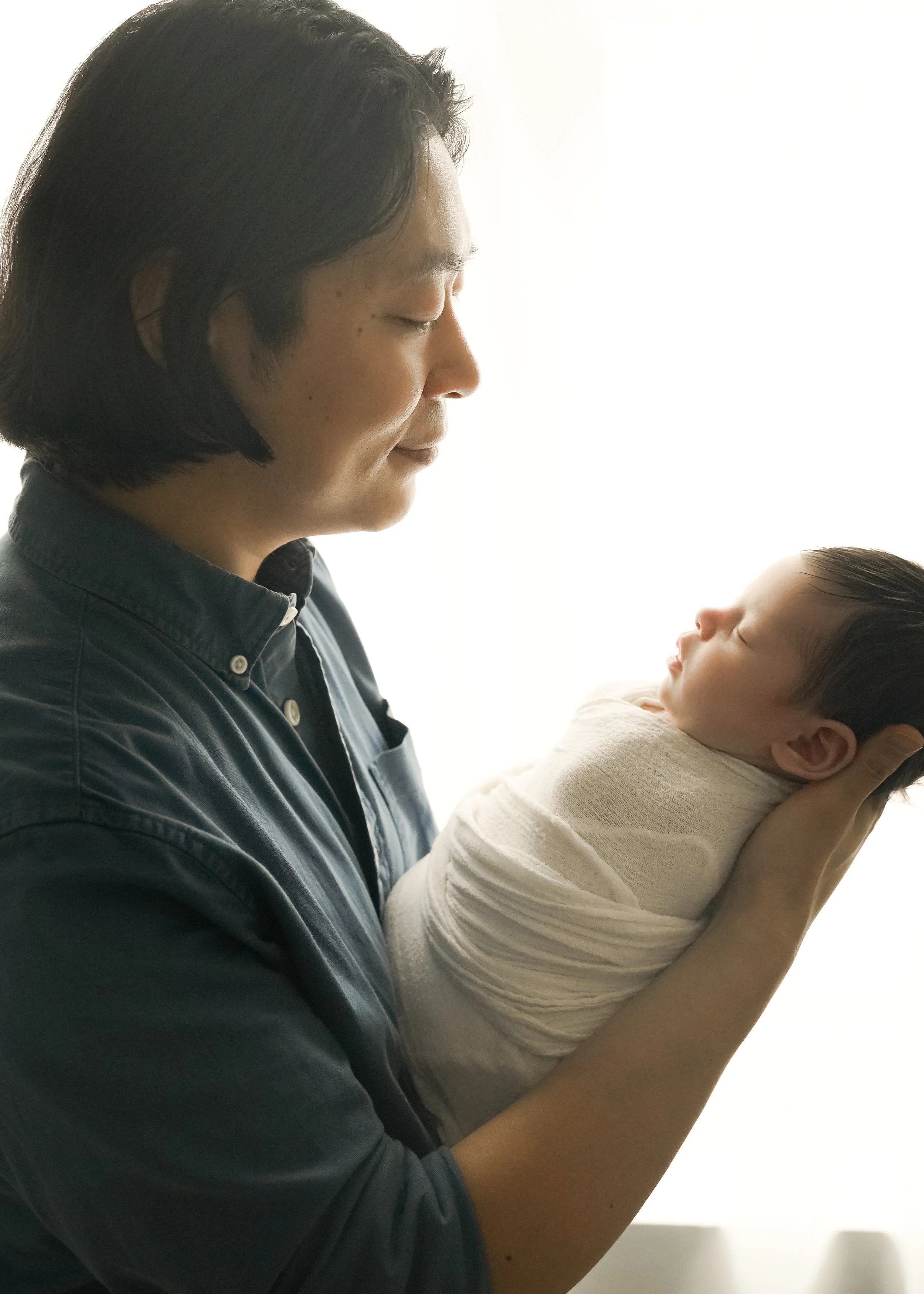 Dad and Baby Lifestyle Photography