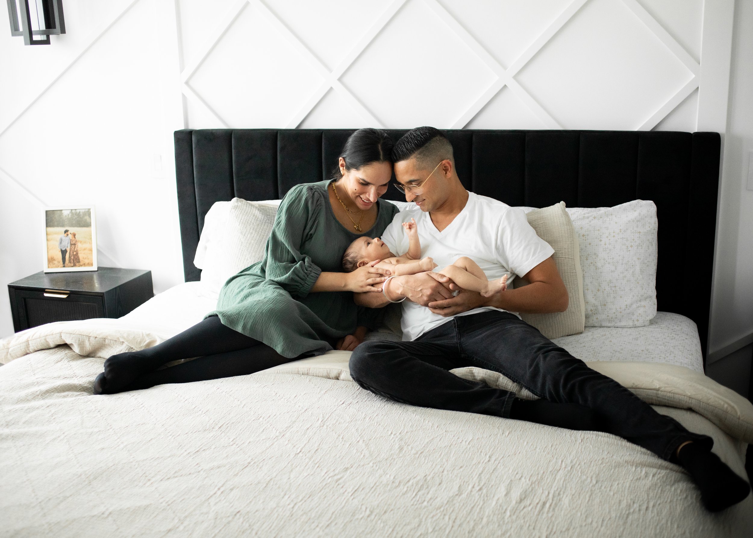 In-Home Newborn and Family Photography Natural