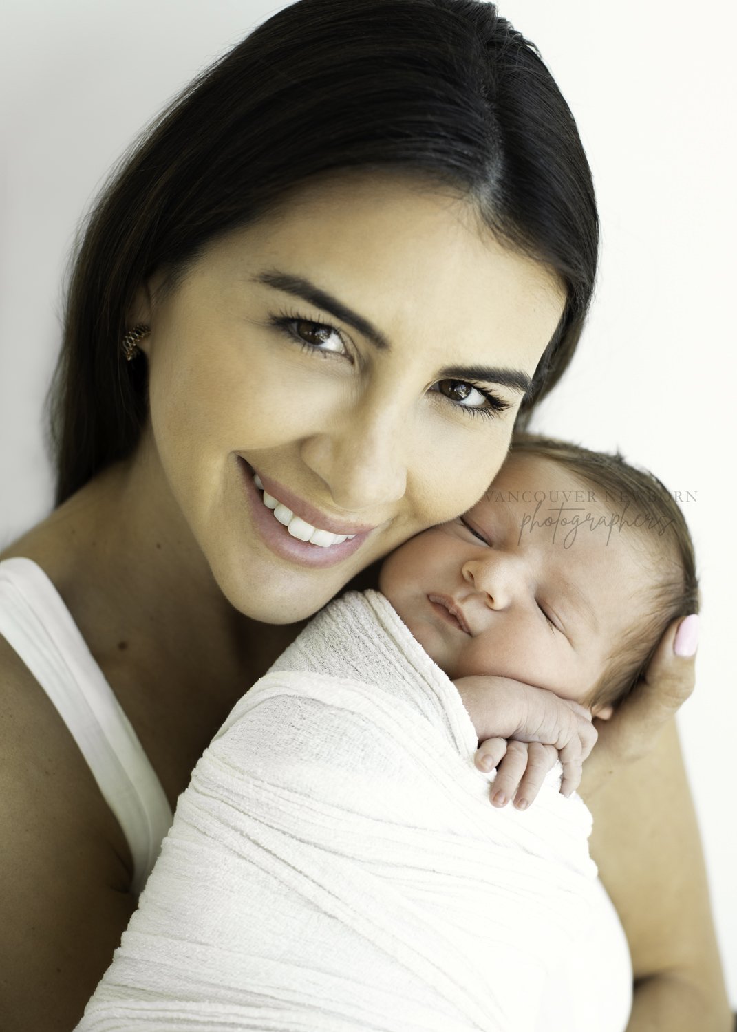 Newborn and Mom Close-Up