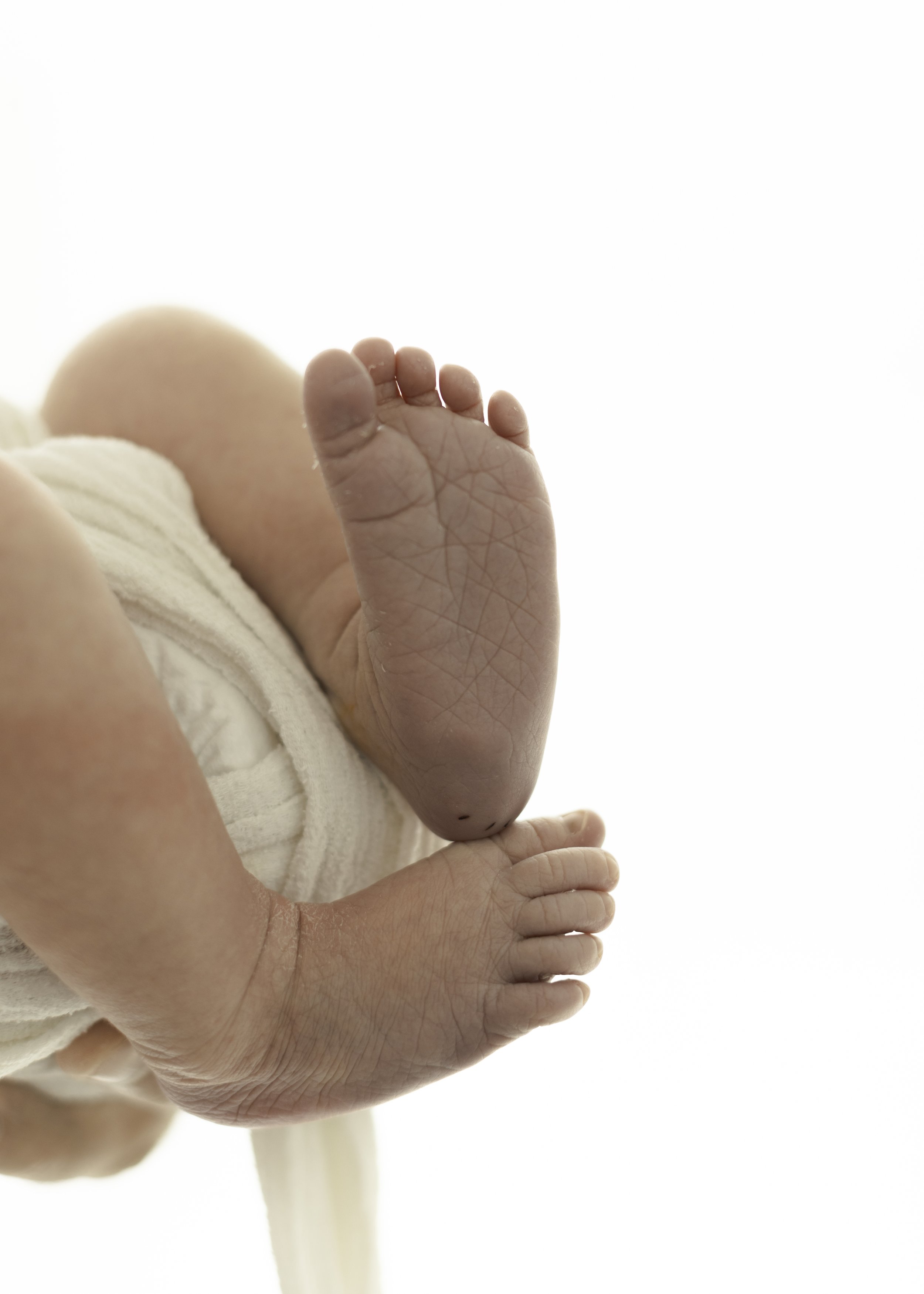 Baby Feet Detail Photo